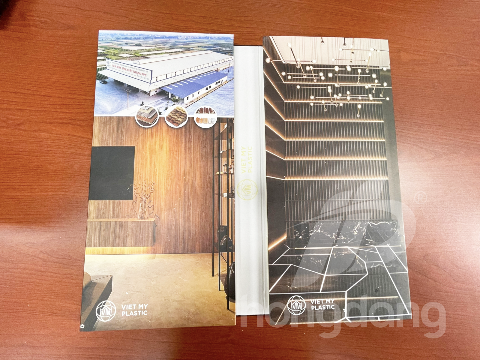 In Catalogue sàn nhựa, sàn gỗ và các mẫu vật liệu xây dựng