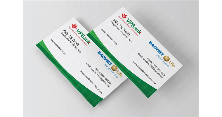 Địa chỉ in danh thiếp giá rẻ số 1 Hà Nội