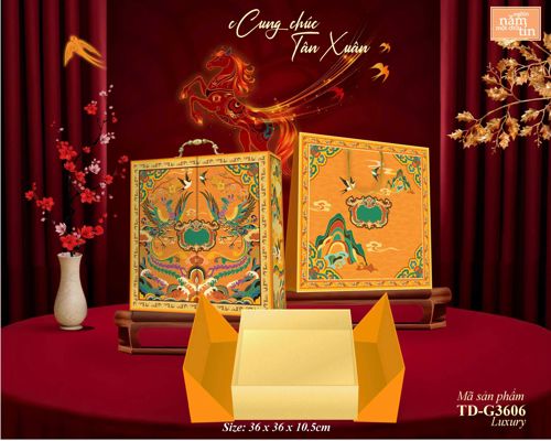 Vỏ hộp quà Tết 2026 cao cấp – Mẫu đẹp, thiết kế sang trọng cho doanh nghiệp