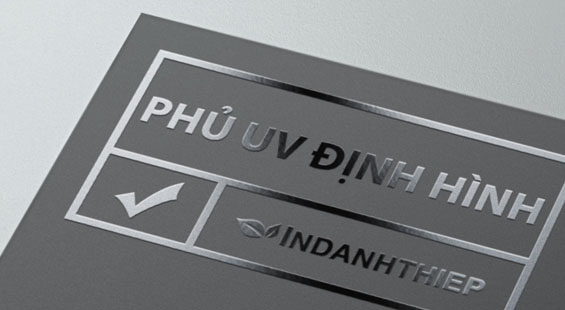In catalogue phủ UV tạo hiệu ứng lạ