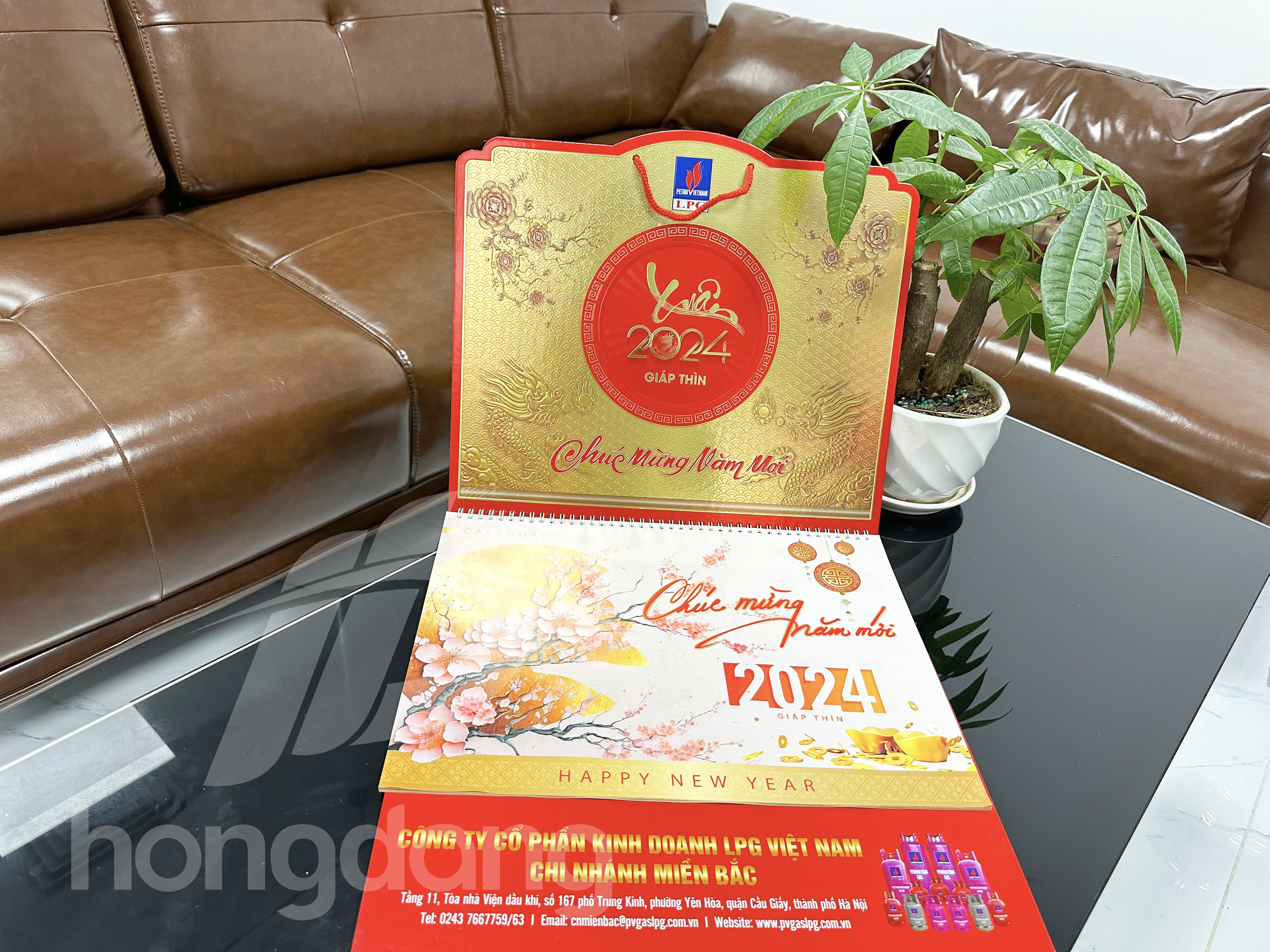 Lịch Bloc Độc Quyền - Công Ty Kinh Doanh LPG Việt Nam Chi Nhánh Miền Bắc