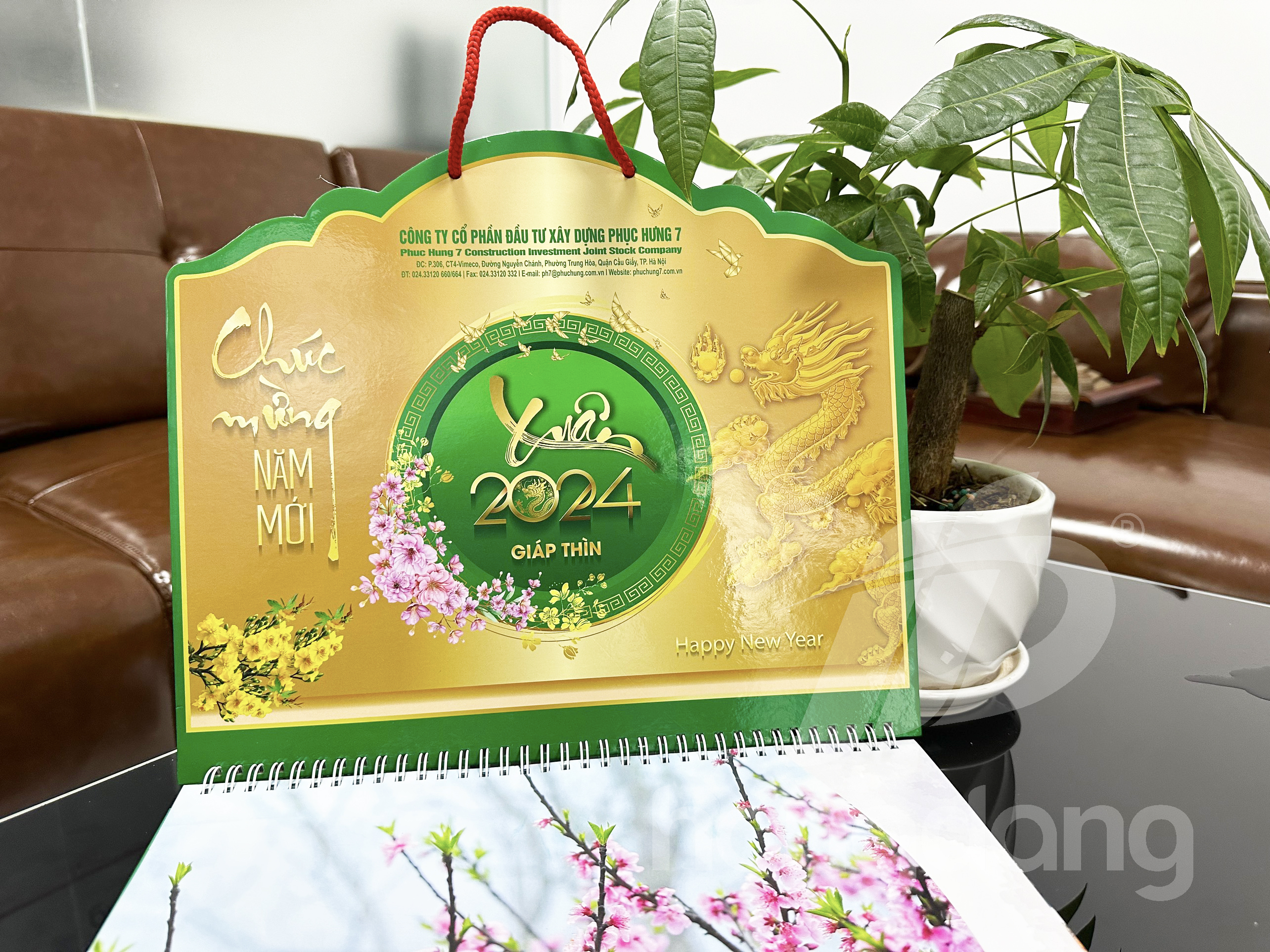 Lịch Bloc Độc Quyền - Công Ty Cổ Phần Đầu Tư Xây Dựng Phục Hưng 7