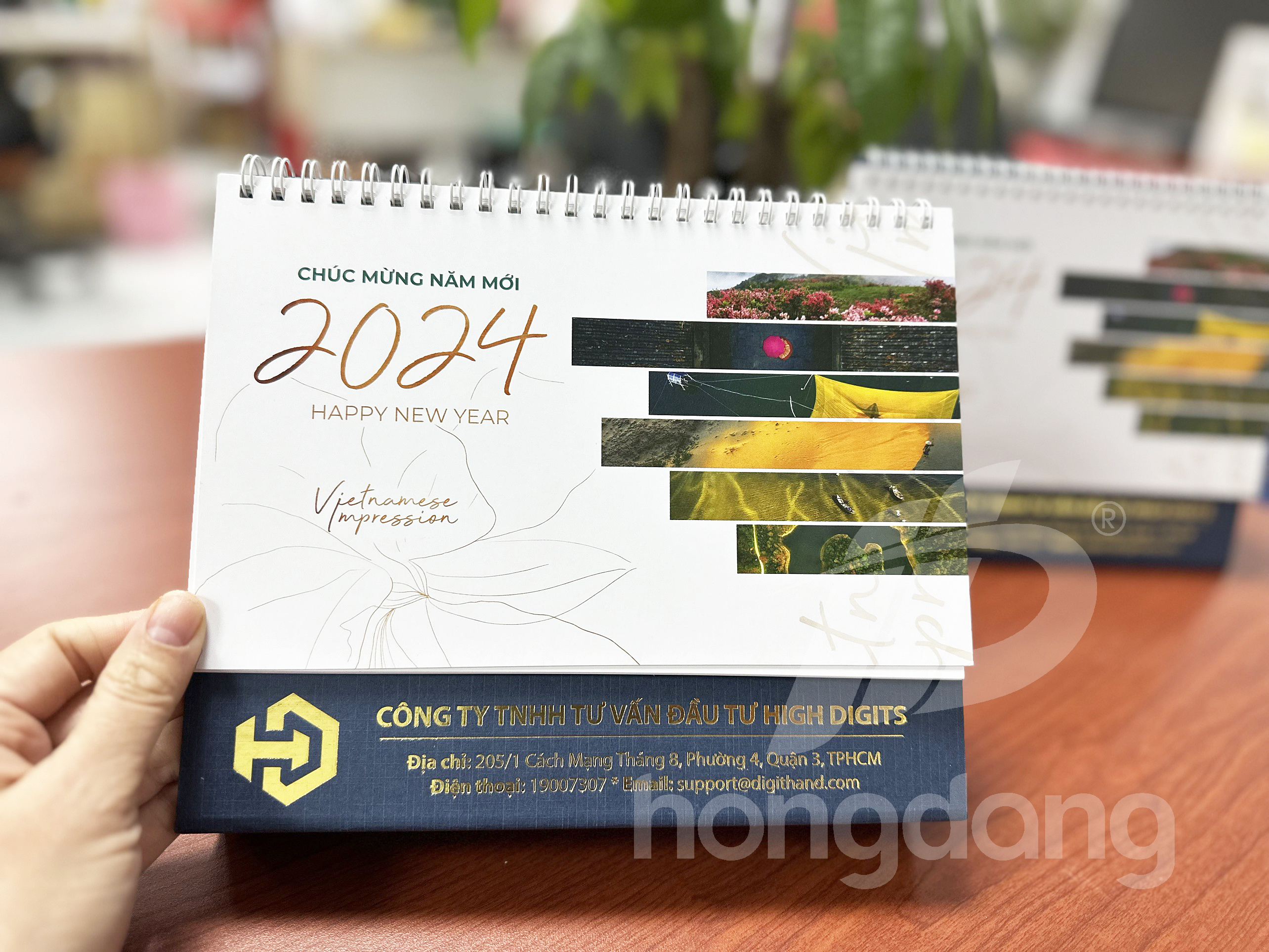 Lịch để bàn phôi sẵn - Công ty TNHH Tư Vấn Đầu Tư Hight Digits