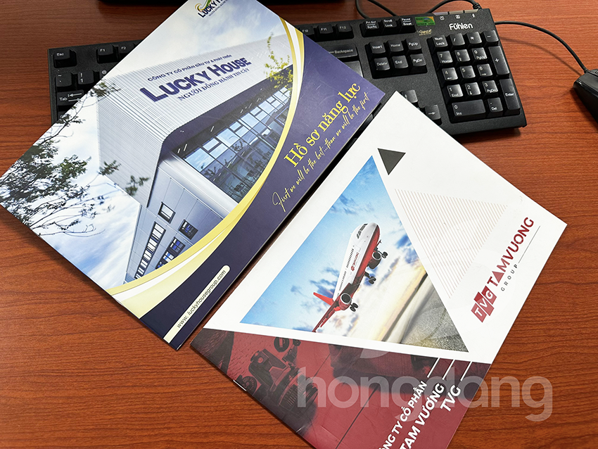 Mẫu catalogue A4 ngang