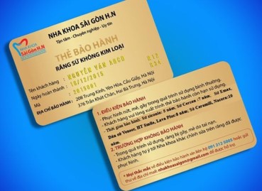 Thẻ dành cho các trung tâm nha khoa