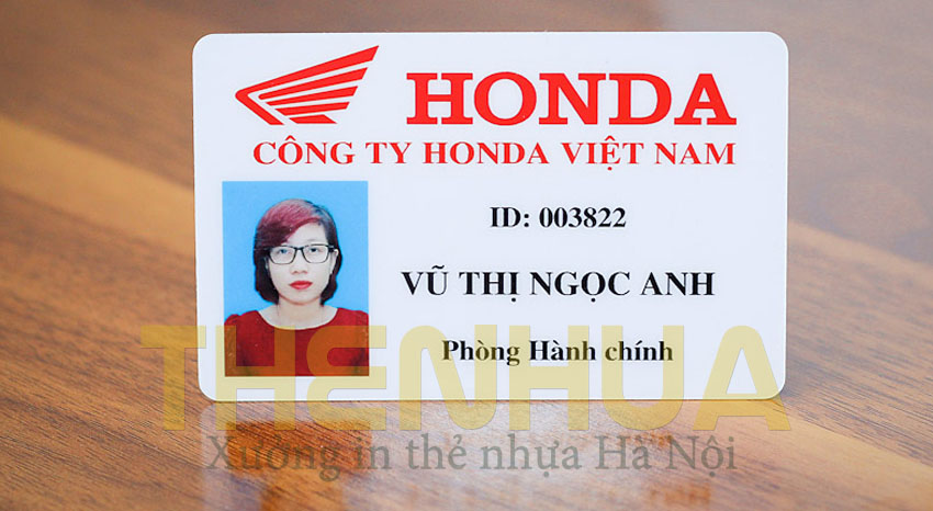 In Thẻ Nhân Viên Đẹp - Rẻ - Chất Lượng Nhất Tại Hà Nội