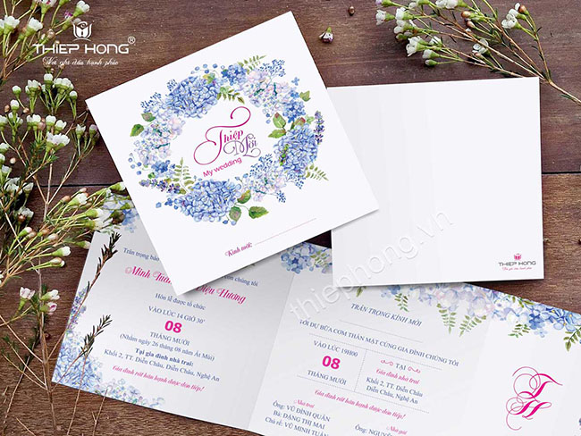 In Thiệp Cưới Cao Cấp