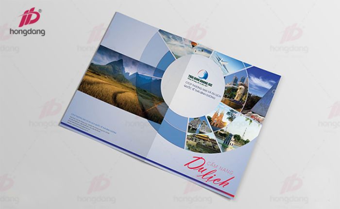 Catalogue thiết kế giới thiệu công ty du lịch