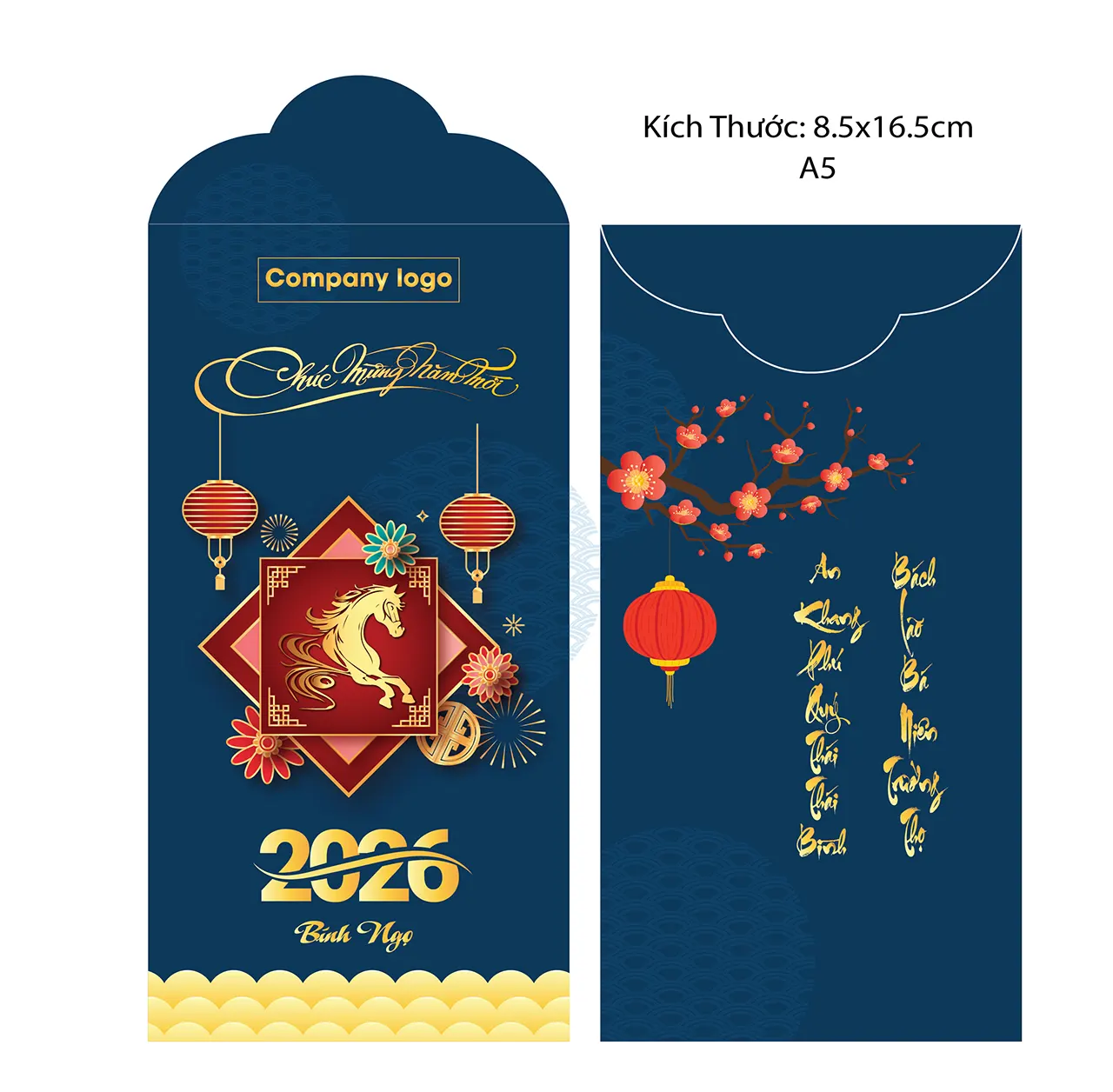 Thiết kế bao lì xì Tết 2026 sáng tạo