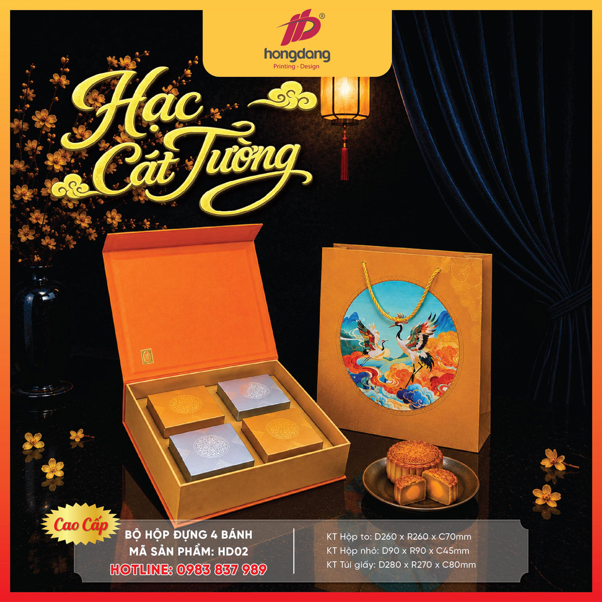 mẫu hộp bánh trung thu cao cấp 2026
