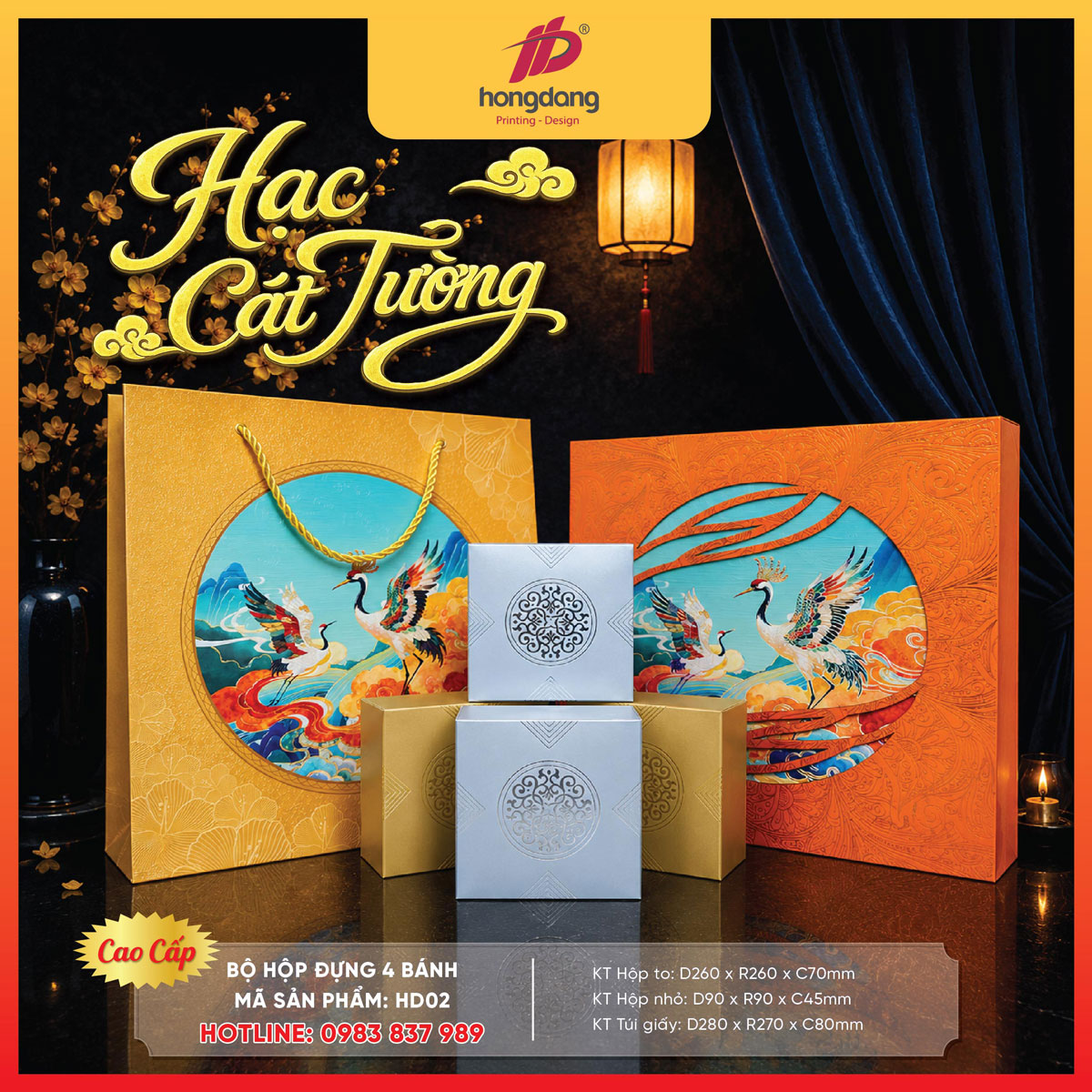 mẫu hộp bánh trung thu cao cấp