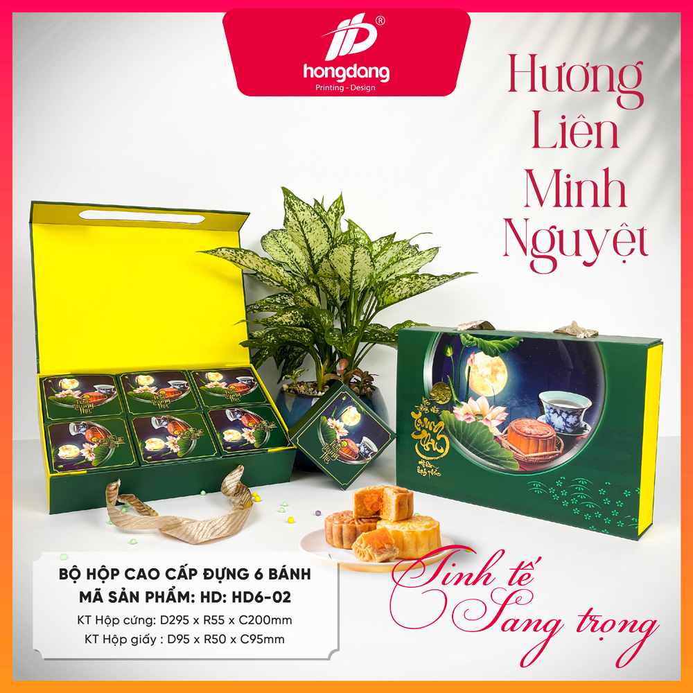 vỏ bánh trung thu 6 hộp